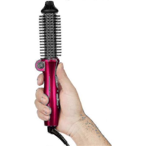 Mini brosse à friser électrique avec pochette de voyage, technologie ionique, fer à friser professionnel en céramique tourmaline, double tension, compatible avec les appareils Shor (1/4)