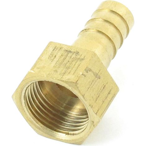 Raccord Cannelé 3/8PT filetage femelle 10mm Air pneumatique tuyau de gaz barbelé
