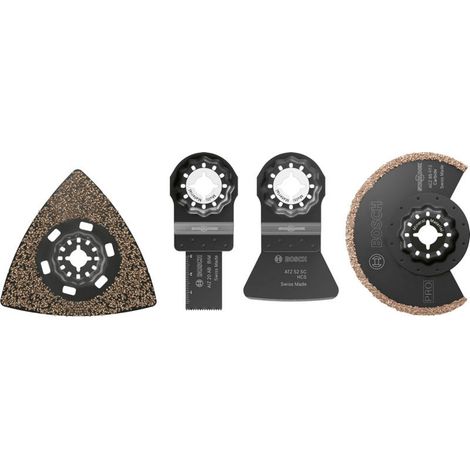 Bosch Fliesen-Set, Multitool-Sägeblätter, 4-tlg. (1/5)