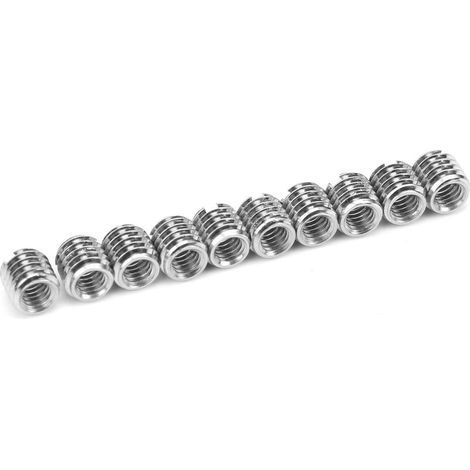 10 Pièces Raccords Filetés Mâle-Femelle Réducteurs Acier Inox Outil Réparation Quincaillerie Fixation (1/5)
