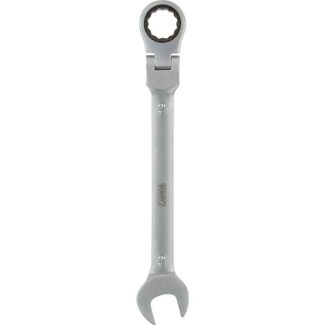 Chiave combinata con cricchetto snodato - 19 mm