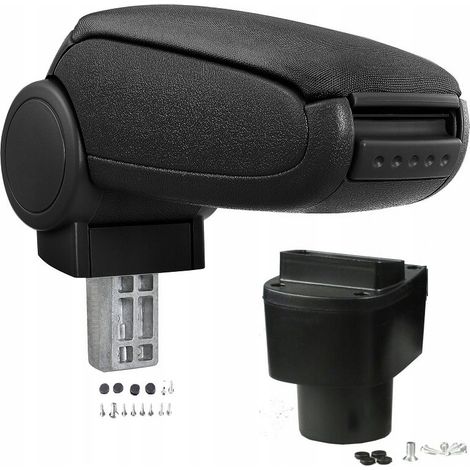 Bracciolo Dacia Duster 10-18 in tessuto nero KPL + kit di montaggio