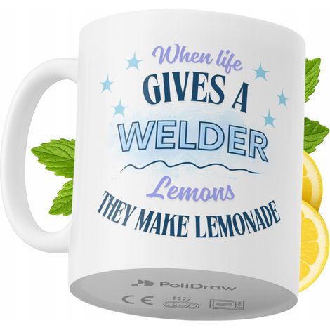 Lustige Tasse für Schweißer – Kaffee- oder Teetasse mit witzigem Textdesign – ideal für Geburtstage, Namenstage, Feiertage und besondere Anlässe. Hochwertige Tasse für Zuhause, Büro und Arbeit. Farbe: (1/5)