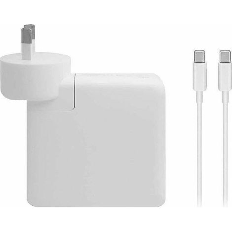 Chargeur adaptateur secteur USB Type-C 61 W compatible avec les modèles Pro 13 pouces A1706, A1708 et A1718 (1/5)