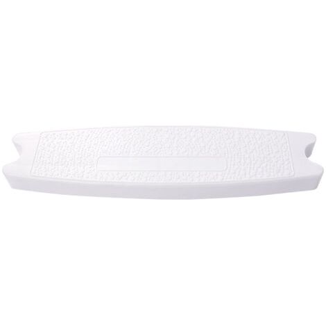 Coocheer – Marches d'échelle de piscine – Remplacement en plastique 500mm x 90mm – Compatible avec poteaux de 43mm – Marches blanches durables