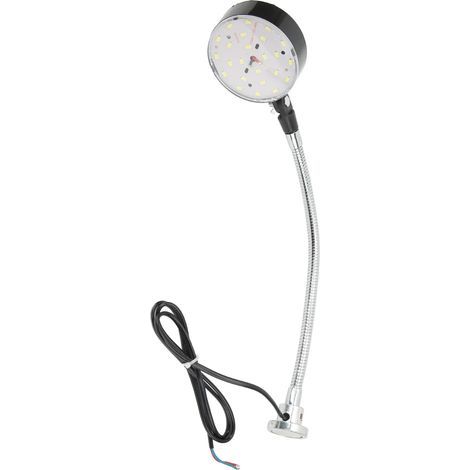 Magnetic Base Lamp - High Brightness - Flexible Steel Alloy Neck - For Reading - DC24V (1/5)