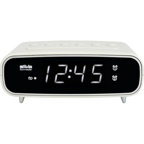 Silva Schneider UR 1024 Radiowecker UKW UKW  Weckfunktion Schwarz