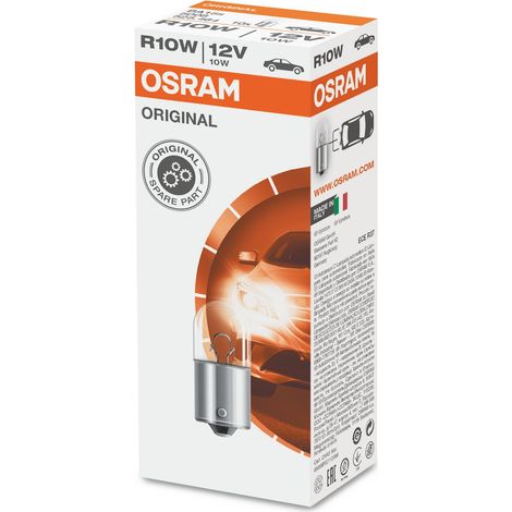 LAMPADINA OSRAM 10W 12V BA15S R10W - 1 PEZZO (1/3)