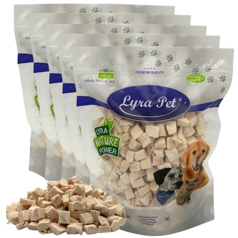 "translations":["text":"1 kg (5 x 200 g) de cubes de blanc de poulet Lyra Pet® lyophilisés","detectedsourcelanguage":"DE","taghandlingversion":"v1 (1/5)