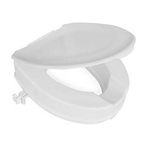 SEDILE CIAMBELLA ALZAWATER UNIVERSALE RIALZATA CON COPERCHIO VICTOR Misura: Bianco
