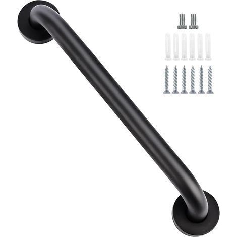 Bath grab bar, safety balance handle, bath safety handle for the elderly and disabled, 40 cm, matte black (1/5)
