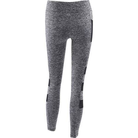 Leggings de sport respirants pour femmes, idéaux pour le fitness, le yoga et la gym (Gris - Taille S) (1/5)