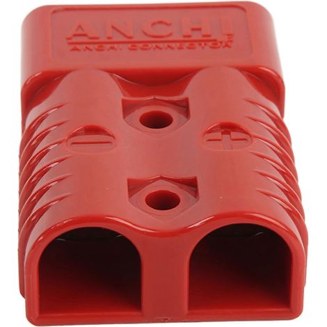 Connecteur d'alimentation de batterie 175 A, câble 1/0 AWG, à connexion/déconnexion rapide avec capuchon anti-poussière, pour treuil, remorque, voiture électrique, chariot ou camping-car. (1/2)