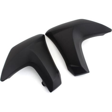 Copertura radiatore nera opaca, copertura decorativa laterale della carenatura centrale dell'indicatore di direzione per motociclette ER6N ER-6N 2012-2016.