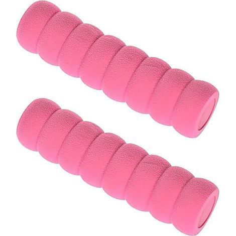 Door handle covers, soft foam handle covers (set of 2) (pink)High quality, the ideal choice for families. (1/5)