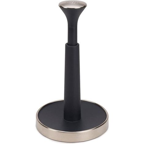 Soporte para rollo de papel Joseph Joseph Push&Tear gris