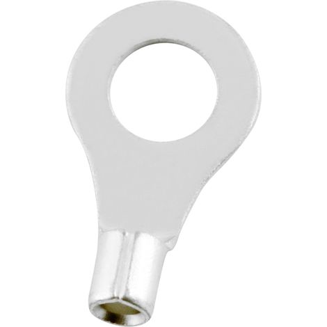 Cosses à œillet RS PRO, Non-isolé, 2.5mm², 6.4mm, 12mm