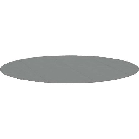 Bâche de piscine - Bâche de protection gris clair Ø458 cm géotextile polyester fr691 - Maison La Vie