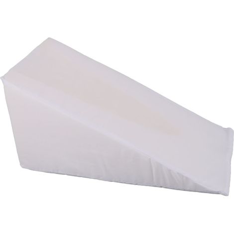 Coussin triangulaire blanc pour élévation du bras après fracture, protection du coude, oreiller de repos pour sommeil (1/5)