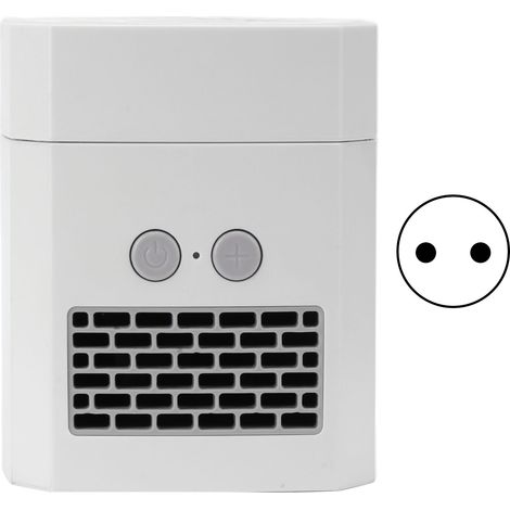 Radiateur électrique portable pour bureau domestique, chauffage d'appoint orientable résistant à haute température, prise EU 220V, réglage d'angle (1/5)