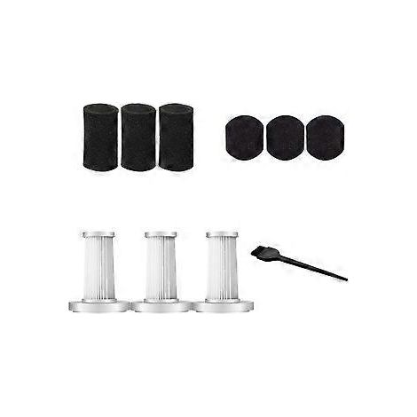 10 Stück waschbare HEPA-Filter als Ersatzteile für Deerma DX700 DX700S Staubsauger