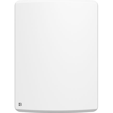 Radiateur électrique fixe à inertie sèche céramique 1000W Bestherm ARIA vertical blanc