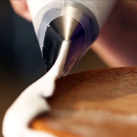 Buse de glaçage en acier inoxydable - - Tuyauterie crème pâtisserie - 1 cm POCHE A DOUILLE (1/5)