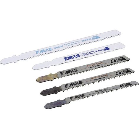 Lames de scie sauteuse mps 3188-5 acier chrome vanadium 5 cm