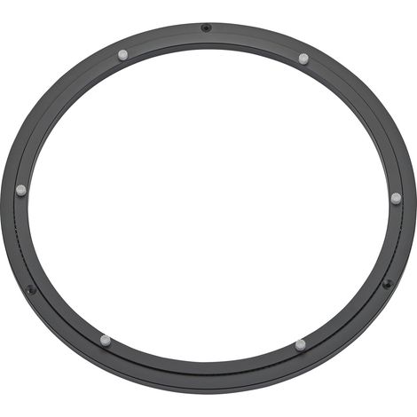 Drehkranz 360° Ø 448 mm belastbar bis 350 kg schwarz