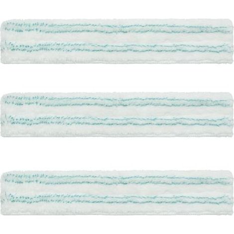 Lntyq Leifheit Housse de rechange lave-vitres 3-en-1, housse de lave-vitres en microfibres micro duo, éponge de nettoyage extrêmement absorbante et puissante, chiffon pour vitres et cadres de fenêtres (1/5)