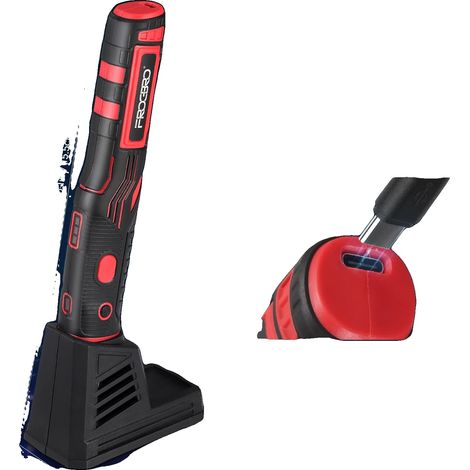 Fer à souder sans fil, portable, température réglable, noir (1/2)