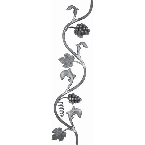 Décor raisin 800x165 - DECO FER FORGE