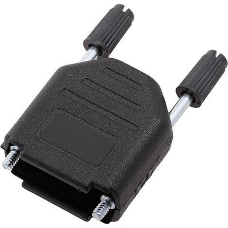 encitech DPPK09-BK 6261-0101-01 D-SUB Gehäuse Polzahl: 9 Kunststoff 180 ° Schwarz 100 St.