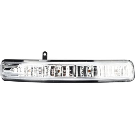 Feu de Clignotant de Rétroviseur Lentille Claire Lumière 12V Remplacement pour Ford Explorer 2011‑2019 Gauche BB5Z13B375A