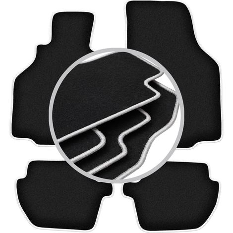 Tapis de sol Carlux argentés pour : Porsche 911 type 996 coupé (1997-2004) (1/5)