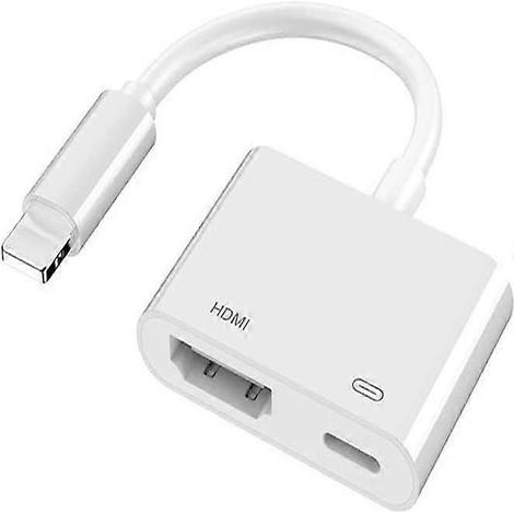 Adaptateur AV numérique Lightning pour iOS vers TV, adaptateur HDMI pour iOS (1/5)
