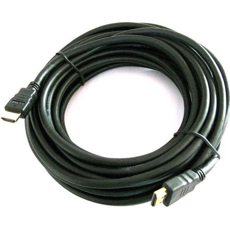 Câble HDMI - Reekin - High Speed 3D ac Ethernet - 5 mètres - Noir - CEC support - lip-sync