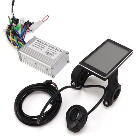 Kit de contrôleur sans balais 36V/48V 350W pour vélo électrique trottinette avec affichage LCD (1/5)