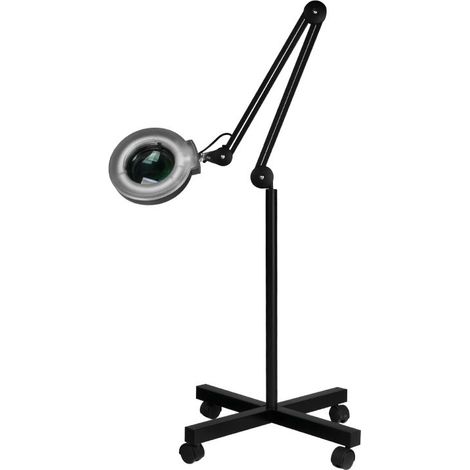 Lampada d'ingrandimento S4 + treppiede nero (1/5)
