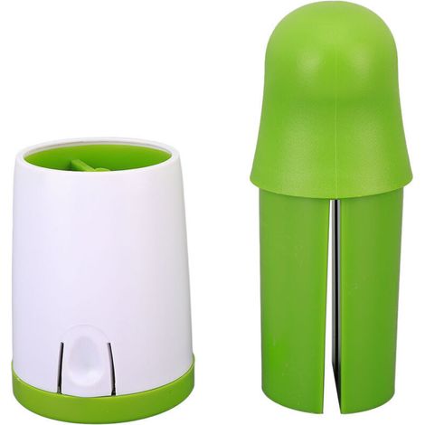 Hachoir à persil multifonctionnel sûr, Double lame, râpes manuelles, moulin à épices, broyeur de persil pour outils de cuisine-Crezuo