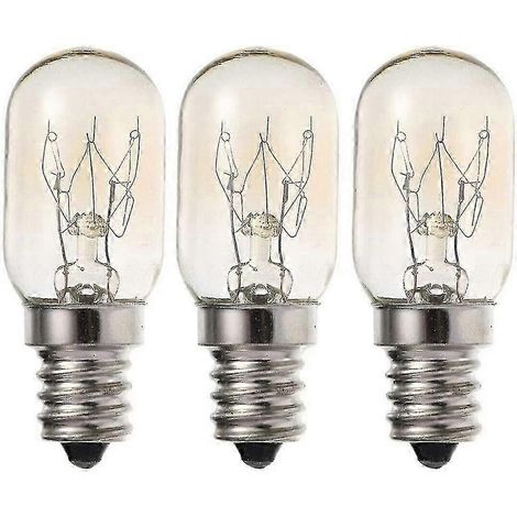Ampoule pour lampe à sel E14 15 W petit culot Edison blanc chaud 2700 K (1/5)