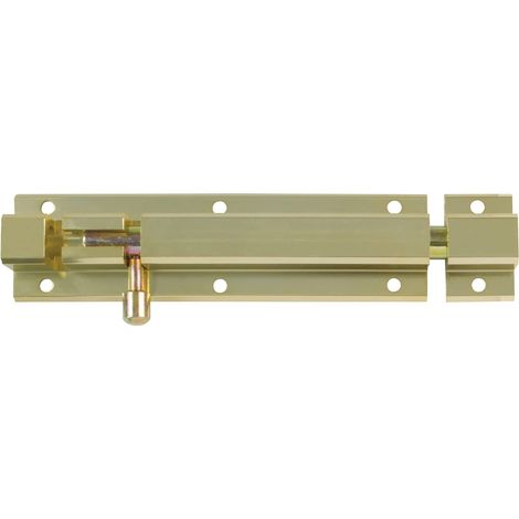Pasador Aluminio Grande 150Mm Dorado - Pasador aluminio sobrepuesto Reforzado (1/5)