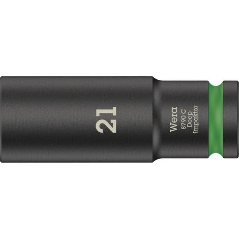 Wera 8790 C Impaktor Deep 05004837001 6 pans intérieurs Douille 21 mm 1/2" (12.5 mm) S815462 (1/5)