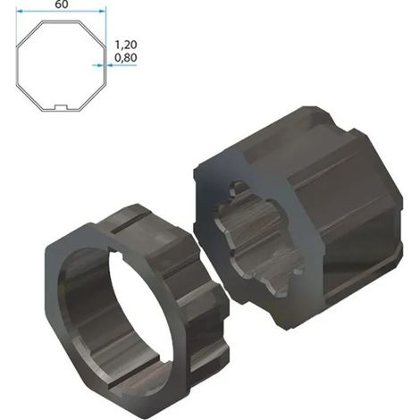 Motorización cherubini a45050517 compatible CHERUBINI y FAAC estable