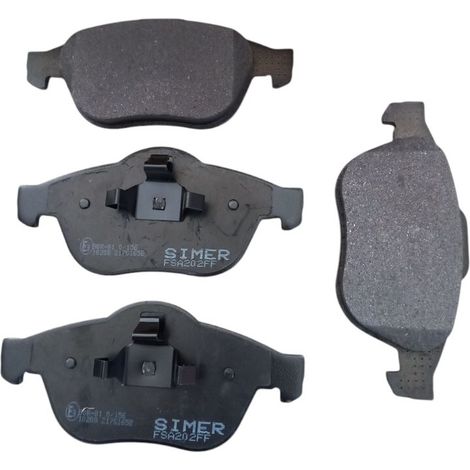 Pastiglie freni anteriori compatibile per renault lagua ii dal 2001-2008