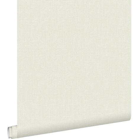 papier peint effet lin beige - ESTAhome (1/5)