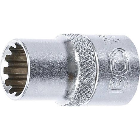 Douille pour Clé Gear Lock 12,5 mm (1/2) - 13 mm - Acier Résistant - Précision et Durabilité, Cliquet 1/2 - D-Work (1/5)