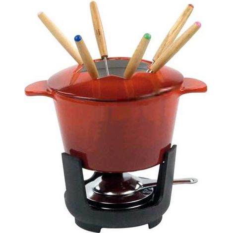 Fonduta de hierro Normandía Juego de 10 piezas Ilsa