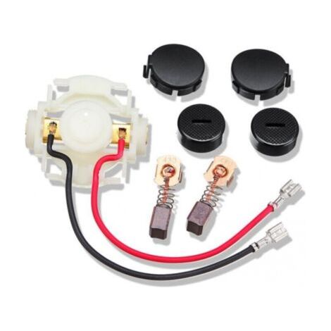 Balai de Charbon CB430 + Porte Balai Charbon + Casquettes pour Charbon Meuleuse Makita DGA452 BGA452 BGA450 BGA402 GA400 GA400D