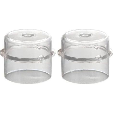 Bardusch-Lot de 2 couvercles de tasse à mesurer de 100 ml pour robot culinaire Thermomix TM5 TM6 TM31, pièces de rechange transparentes pour mixeur (1/5)
